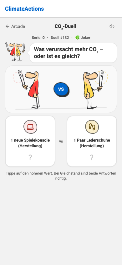ClimateActions arcade + Munich Climate Week