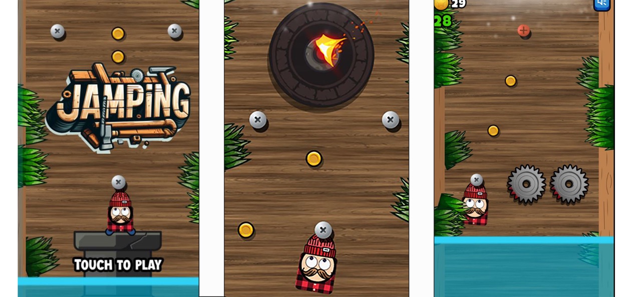 Jamping + TikTok skill game