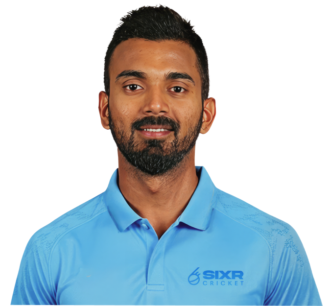 Licensed player key art — KL Rahul.